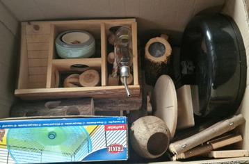 Hamster Accessories Set + Sand beschikbaar voor biedingen