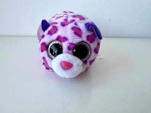 Knuffel luipaard roze Olivia 10 cm / Teeny Ty, Kinderen en Baby's, Speelgoed | Knuffels en Pluche, Zo goed als nieuw, Overige typen