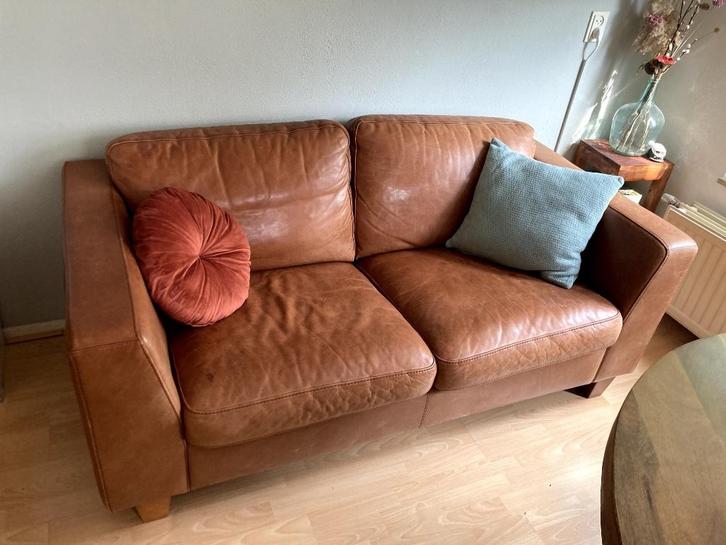 Bank tweezits (merk Jencikova), Huis en Inrichting, Banken | Bankstellen, Gebruikt, Rechte bank, Tweepersoons, 150 tot 200 cm