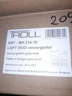 Troll Loft Duo Verzorgtafel Grijs-Teak, Kinderen en Baby's, Kinderkamer | Bedden, Ophalen, Nieuw, Minder dan 140 cm, Minder dan 70 cm
