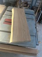 Massief Eiken Wandplank met boomstam kant, Ophalen of Verzenden, Nieuw