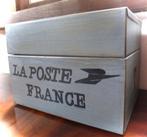 Metalen kistje / La Poste France / brieven / post / kluisje, Antiek en Kunst, Ophalen of Verzenden