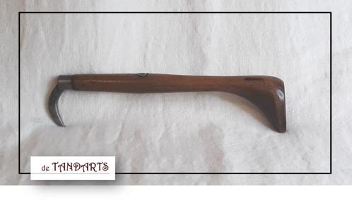 Antiek balenhaak – 24,5 cm lang & info Smithsonian, W - DC, Antiek en Kunst, Antiek | Gereedschap en Instrumenten, Ophalen of Verzenden