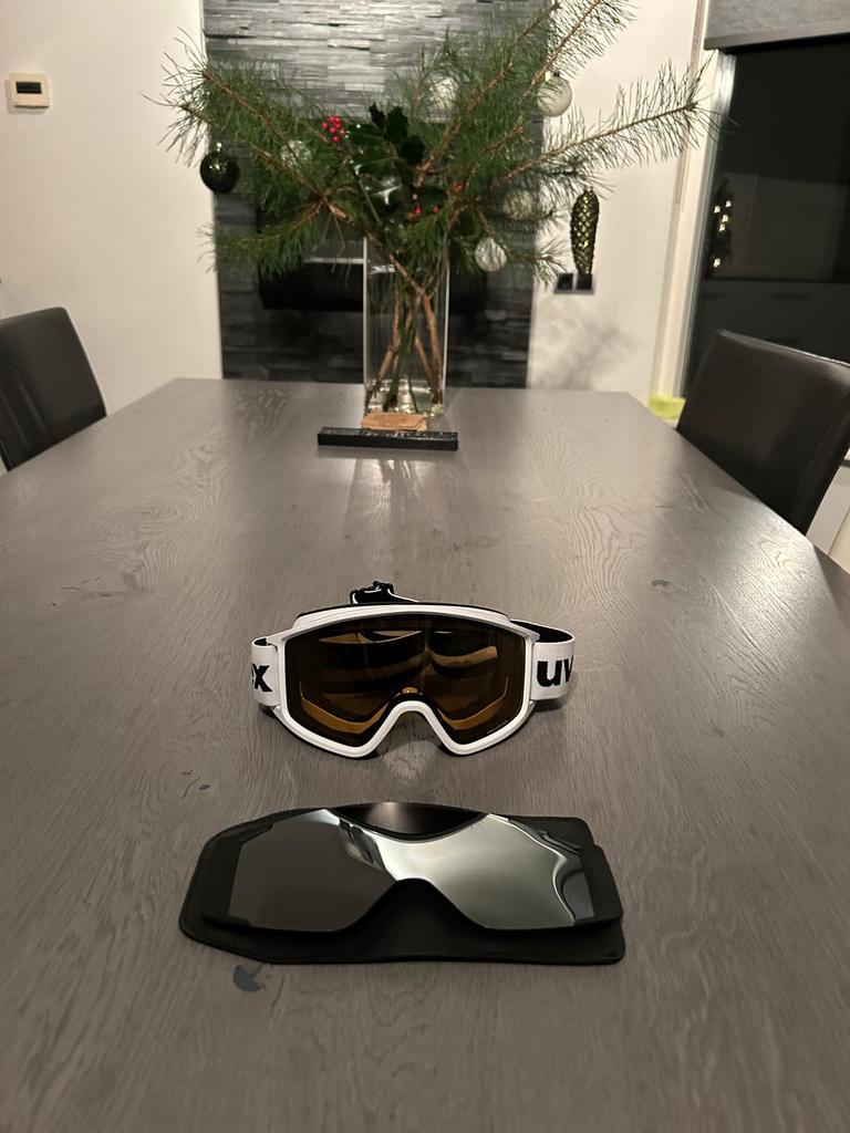 Skibril Uvex met magnetische zonnelens, Overige typen, Zo goed als nieuw, Minder dan 100 cm, Ophalen