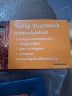 Veiligheidspakket vuurwerk, Onbekend, Nieuw, Ophalen of Verzenden, Onbekend