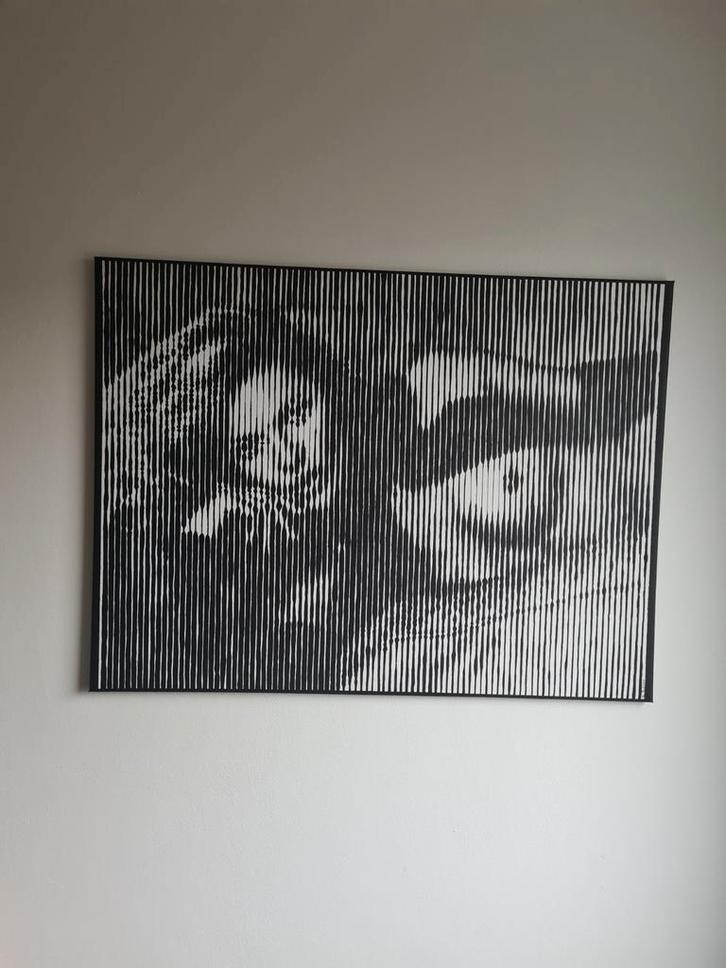 Popart, kunst, wanddecoratie, Gerke Rienks, Antiek en Kunst, Kunst | Schilderijen | Modern, Ophalen of Verzenden