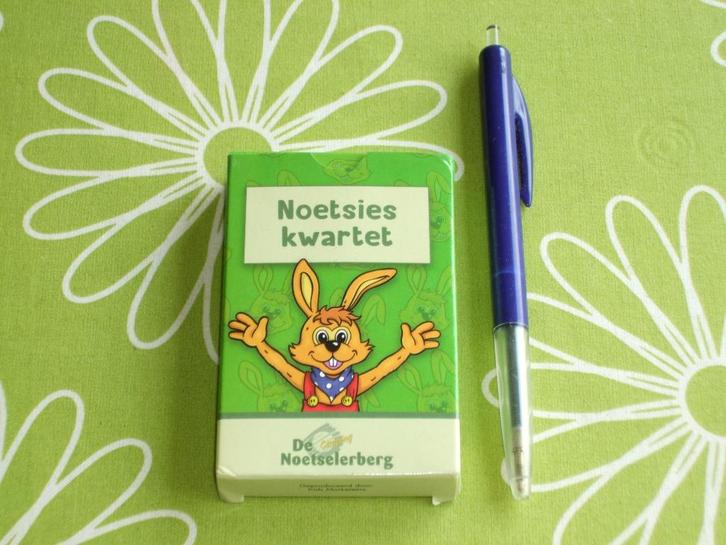 Noetsies kwartet - De Noetselerberg, Verzamelen, Speelkaarten, Jokers en Kwartetten, Zo goed als nieuw, Kwartet(ten), Ophalen of Verzenden