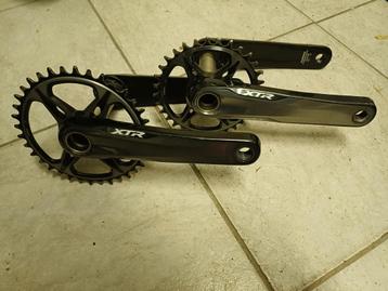 2x Shimano XTR 9100 Crankstel - ZGAN beschikbaar voor biedingen
