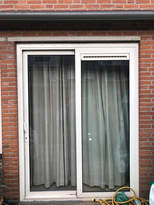 Kunststof schuifpui met HR++ glas 179x238, Doe-het-zelf en Verbouw, Kozijnen en Schuifpuien, Gebruikt, Schuifpui, Kunststof, 225 cm of meer