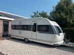 Hobby 545 KMF 2017 | 6 p | mover | vaste luifel | 4x fiets, Rondzit, Hobby, 5 tot 6 meter, 1250 - 1500 kg