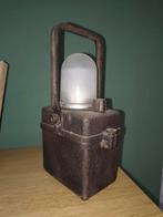 Vintage Spoorweg Lantaarn - Decoratief, Ophalen of Verzenden, Gebruikt, Bruin