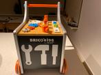 Brico'kids loopwagen met gereedschap, Ophalen, Zo goed als nieuw