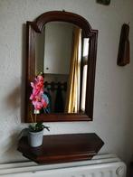 Spiegel met plankje afm 67 x 44 cm, Ophalen of Verzenden, Rechthoekig, Minder dan 50 cm