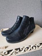 Verhulst Zwarte Dameslaarsjes .Maat 7.5 K, Zwart, Lage of Enkellaarzen, Verhulst, Ophalen of Verzenden