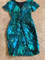 Vintage groene jurk maat 38 jaren 60, Maat 38/40 (M), Verzenden, Knielengte, Gedragen