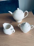 Theepot, melkkannetje, suikerpot Wedgwood windsor, Antiek en Kunst, Antiek | Servies compleet, Ophalen