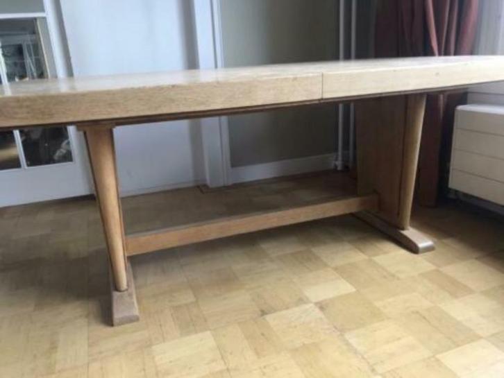 Pander en Zonen uitschuifbare eet/vergadertafel, Huis en Inrichting, Tafels | Eettafels, Gebruikt, 50 tot 100 cm, 150 tot 200 cm