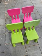 4 stoeltjes en 2 tafeltjes voor kids, Kinderen en Baby's, Tafel(s) en Stoel(en), Zo goed als nieuw, Ophalen