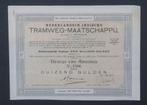 Nederlandsch-Indische Tramweg Maatschappij 1922, Postzegels en Munten, Aandelen en Waardepapieren, Verzenden, 1920 tot 1950, Aandeel