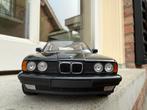 1:18 BMW (E34) 5-serie 535i zwart 1988 Minichamps / JJTOP, Hobby en Vrije tijd, Modelauto's | 1:18, Auto, Ophalen of Verzenden