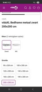 Mooi bed 200x200 met toebehoren!, Huis en Inrichting, Slaapkamer | Bedden, Ophalen of Verzenden