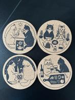 Katten Onderzetter, Ophalen, Nieuw, Glas of Kopje