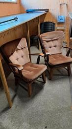 Mooie Fauteuils stof bekleding
Zithoogte 47, Zitdiepte 50,, Huis en Inrichting, Ophalen, Minder dan 75 cm, Stof, 50 tot 75 cm
