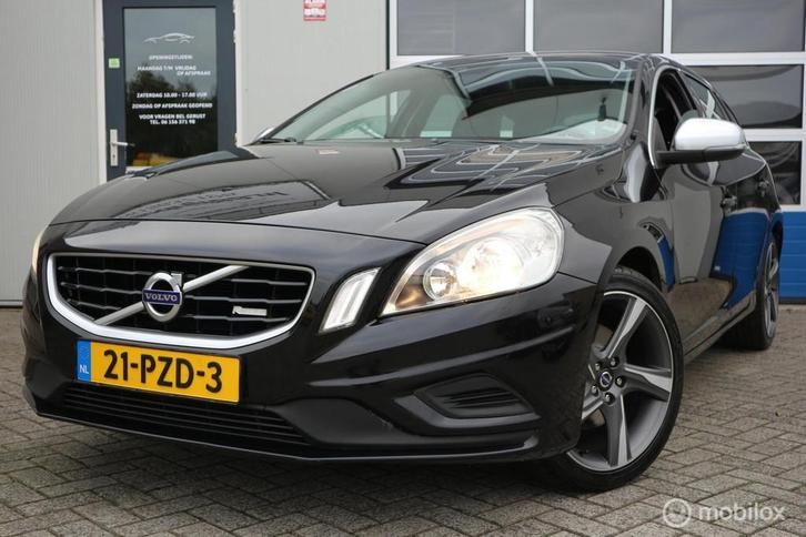 Volvo V60 1.6 T4 R-Design ECC/NAVIGATIE/PDC/NAP, Auto's, Volvo, Bedrijf, Te koop, V60, ABS, Airbags, Airconditioning, Alarm, Bluetooth