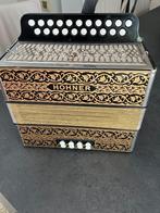 Hohner accordeon-trekzak, Muziek en Instrumenten, Accordeons, Ophalen, Gebruikt, Overige formaten, Knopaccordeon