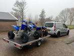 Plateau aanhanger met LED verlichting en nieuwe as, Ophalen, Gebruikt