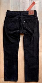 Levi’s Levis 514 rib corduroy / rib jeans zwart W34 L34, Ophalen of Verzenden, Zwart, W33 - W34 (confectie 48/50), Levis