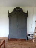 Kuifkast in oud grijze kleur, Huis en Inrichting, Ophalen of Verzenden, Gebruikt, 25 tot 50 cm, 150 tot 200 cm