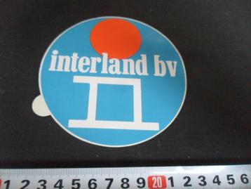 sticker Interland BV  logo  beschikbaar voor biedingen