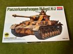 Panzer IV Ausf. H/J (Academy #1328 + Eduard #35595, #35506), Tank, 1:32 tot 1:50, Ophalen of Verzenden, Zo goed als nieuw