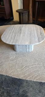 Salontafel Dorique Marmer – 80 x 80cm Nu Showmodel Korting!, Ophalen, Overige materialen, 100 tot 150 cm, Bornsestraat 31