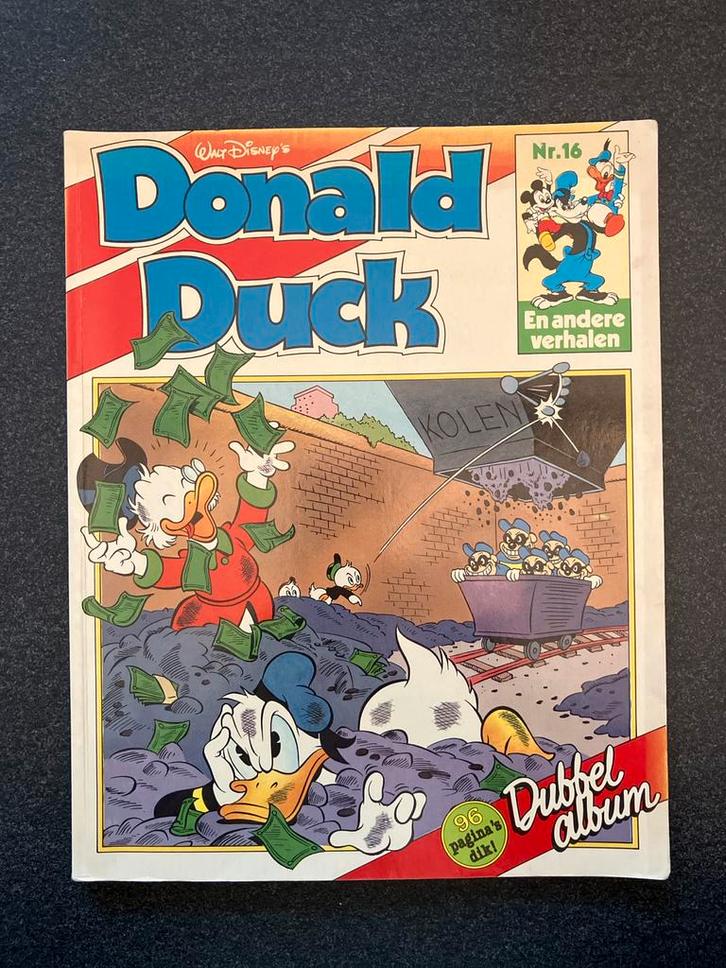 Donald Duck Dubbelalbum Nr. 16, Boeken, Stripboeken, Gelezen, Eén stripboek, Ophalen of Verzenden