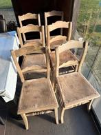 Boeren houten stoelen, Antiek en Kunst, Ophalen