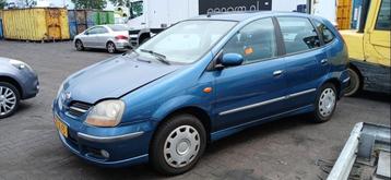 Nissan Almera Tino 1.8 2002 Blauw beschikbaar voor biedingen