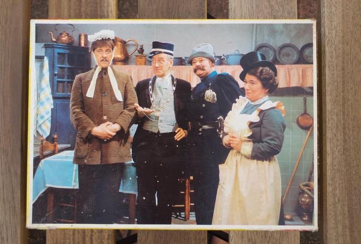 Puzzel. Swiebertje, Burgemeester, Bromsnor en Saartje, Verzamelen, Film en Tv, Gebruikt, Tv, Overige typen, Verzenden