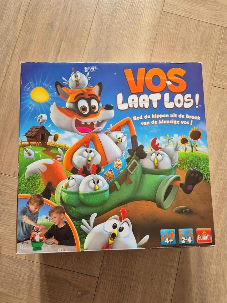 vos laat los, Hobby en Vrije tijd, Gezelschapsspellen | Bordspellen, Gebruikt, Ophalen of Verzenden