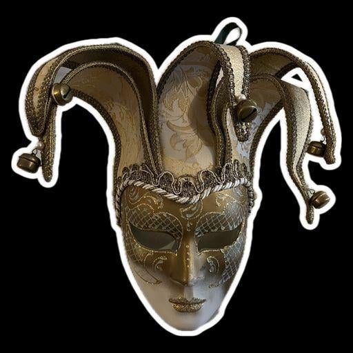 (carnaval) masker als in de film eyes wide shut, Carnaval, Nieuw, Ophalen of Verzenden, Onbekend