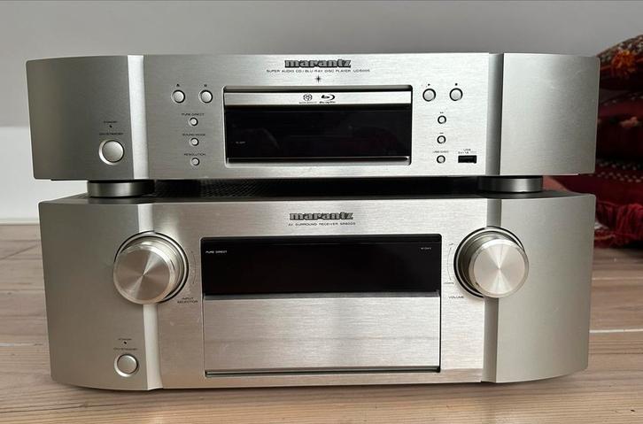 Marantz SR6005 versterker & UD5005 blu-ray speler, Audio, Tv en Foto, Stereo-sets, Gebruikt, Cd-speler, Overige merken, Losse componenten