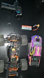 Absima 1/16 Brushless Buggy + Extra Accu, Hobby en Vrije tijd, Overige merken, Gebruikt, Auto, Groter dan 1:32