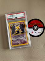 Pokémon base set alakazam psa 8, Verzenden, Zo goed als nieuw