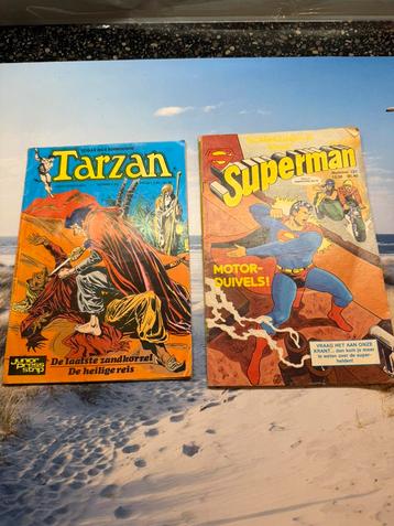 Originele Tarzan&SuperMan stripboekejes beschikbaar voor biedingen