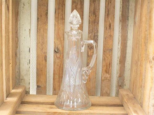 Glazen karaf 33126, Huis en Inrichting, Woonaccessoires | Vazen, Gebruikt, Overige kleuren, Minder dan 50 cm, Glas, Ophalen of Verzenden