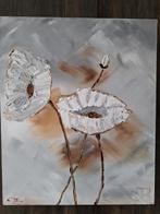 Schilderij bloemen/ lichte kleuren., Ophalen, Nieuw, Schilderij, 50 tot 75 cm