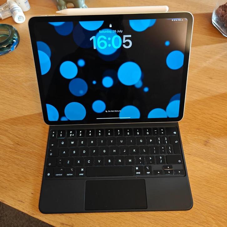 Apple iPad Pro 11" - Met Apple Pencil 2 en Magic Keyboard, Computers en Software, Apple iPads, Gebruikt, Apple iPad, Wi-Fi, 11 inch