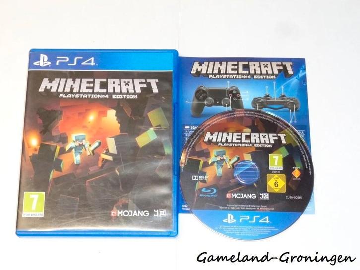 Minecraft PlayStation 4 Edition (PS4), Spelcomputers en Games, Games | Sony PlayStation 4, Gebruikt, Avontuur en Actie, 1 speler