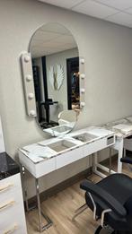 Kaptafel make up tafel kapsalon spiegel kapper makeup beauty, Overige materialen, Overige kleuren, Verzenden, Nieuw
